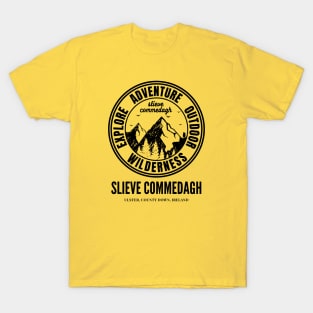 Down Ireland, Slieve Commedagh Mountain T-Shirt